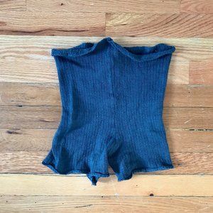 Ballet Sweater Fold Over Shorts